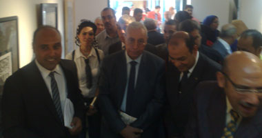 افتتاح صالون الشرق الأول للفنون التشيكلية بالمنصورة