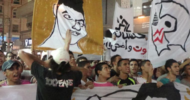 بالصور.. تظاهرات لجماهير نادى الزمالك بمدينة طنطا