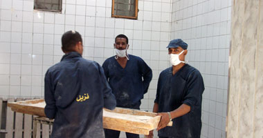 فض إضراب أفراد الشرطة بسجن قنا العمومى 