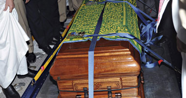 تشييع جثمان شهيد المنوفية فى أحداث العريش بتلا