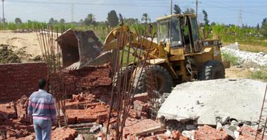 إزالة تعديات على 53 حالة بمركز كفر البطيخ بدمياط
