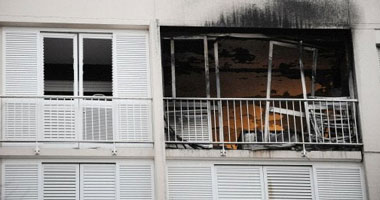 احتراق منزلين  فى  مشاجرة  بالسويس