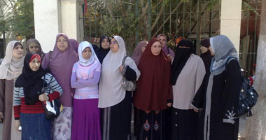 استمرار احتجاج مدرسى التربية الموسيقية بالفيوم 
