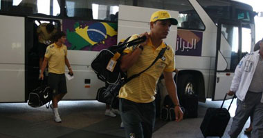 المنتخب البرازيلى يصل الدوحة لملاقاة الفراعنة