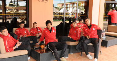 بالصور.. اليوم السابع تتابع كواليس المنتخب الأوليمبى فى المغرب 