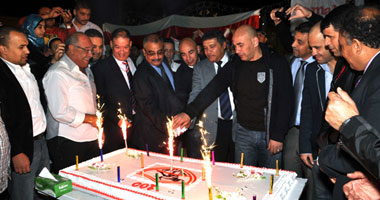 بالصور.. النادى المصرى بدبى يحتفل ببعثة الزمالك