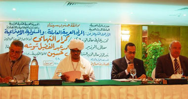 محافظ جنوب سيناء يفتتح مؤتمر المرأة العربية العاملة