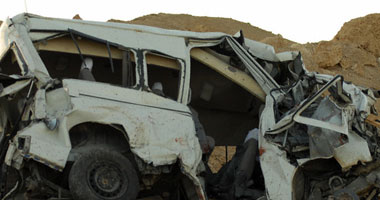 مصرع وإصابة 6 أشخاص فى حادث تصادم بالقليوبية 