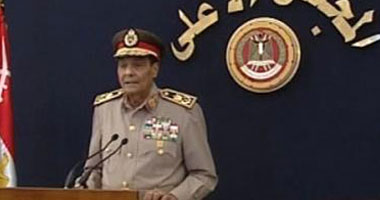 قائد قوات الدفاع الشعبى والعسكرى بالمنيا: الأمن القومى "خط أحمر"