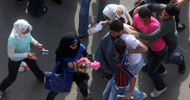 من أجل عيد بلا تحرش.. شباب متطوع فى دوريات أمنية بوسط البلد