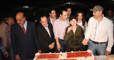 بالصور.. حفل افتتاح تصوير مسلسل "قضية صفية"