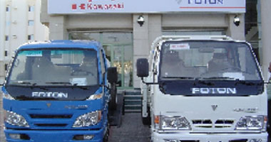 شاحنات صغيرة جديدة ثمار تعاون سوريا والصين
