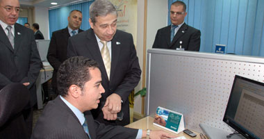 مسعود يفتتح مركز الاتصالات لشركة "الكرنك" 