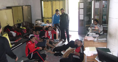 لاعبو الأوليمبى: الحصول على شيكات آجلة شرط فض الاعتصام