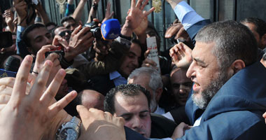 الشاطر: أشكر كل من حضر لتأييد ترشحى للرئاسة