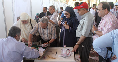 إقبال على انتخابات الوحدات القاعدية فى أشمون بالمنوفية