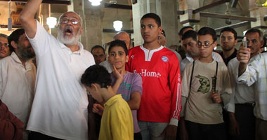 بالصور.. مظاهرة بالأزهر للتنديد بحصار غزة 