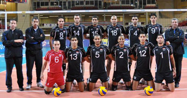 مصر تواجه الجزائر وجنوب أفريقيا والكونغو فى أمم الطائرة 
