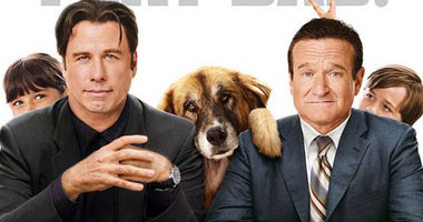 روبن ويليامس وجون ترافولتا فى "Old dogs" 