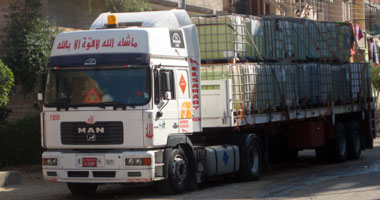 الأنفاق تبتلع شاحنة برفح وإصابة السائق والتباع 
