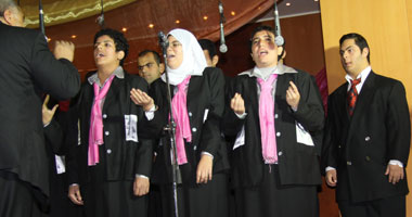 بالصور.."العربى للطفولة" يحتفل بيوم المعاق