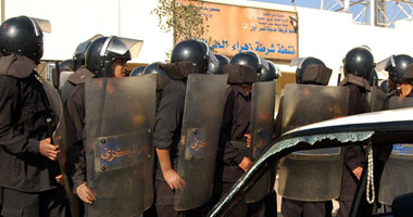كردون أمنى حول "الهجانة" بعد الأحداث الدامية أمس
