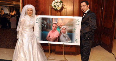 زفاف نسرين أنور عكاشة وشادى جمال