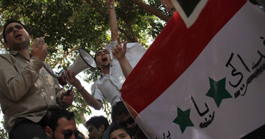 تظاهرة حاشدة بالقائد إبراهيم فى جمعة "نصرة الثورة السورية" 