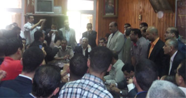 محامو بنى سويف يفضون اعتصامهم بعد اعتذار الشرطة