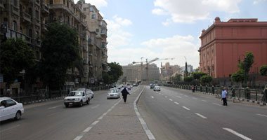 سيولة مرورية بميدانى التحرير والنهضة