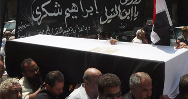 جنازة رسمية لشكرى والإخوان يدعون على الحكومة
