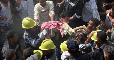 قرية بالفيوم تشيع 4 من ضحايا الدويقة